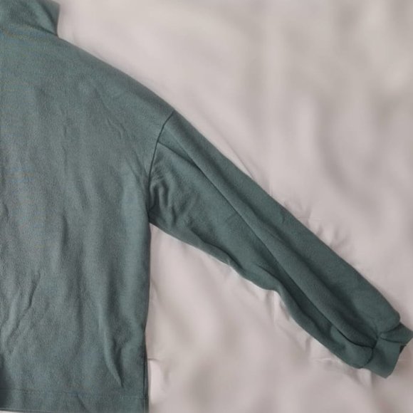 Twik women's teal turtleneck - Picture 2 of 3